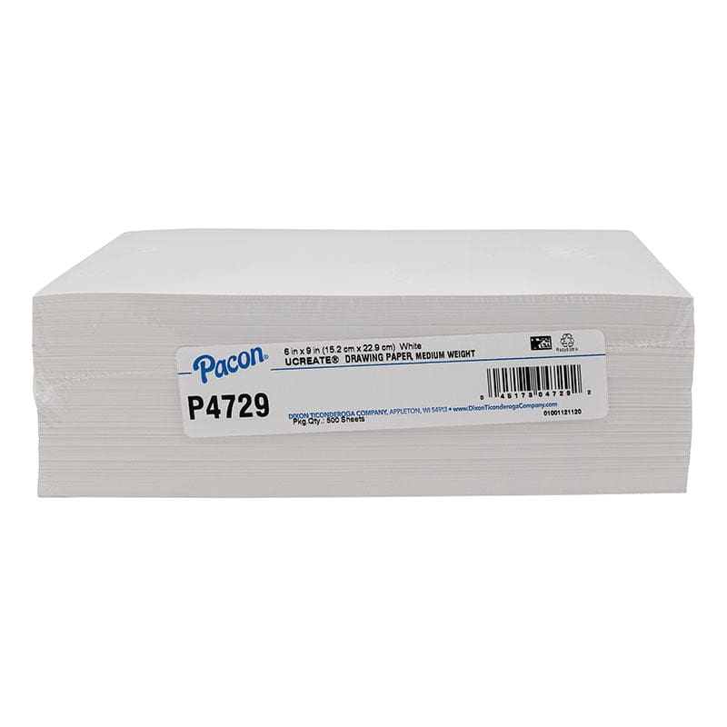 Brt White Sulphite Drawng Paper 6X9 (Pack of 2) - Drawing Paper - Dixon Ticonderoga Co - Pacon