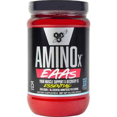 Bsn Aminox Eaas White Bark Raspberry 25 servings - Bsn