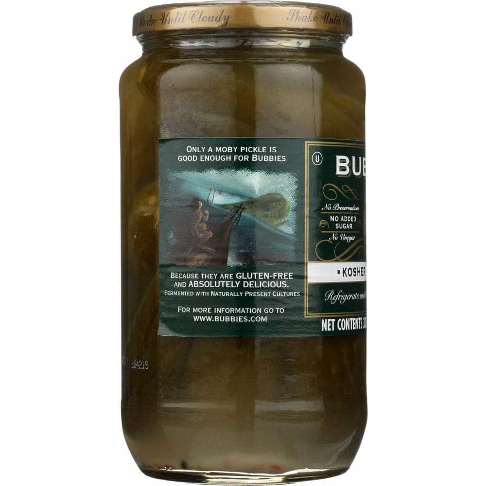 Bubbies Bubbies Kosher Dill Pickles, 33 oz