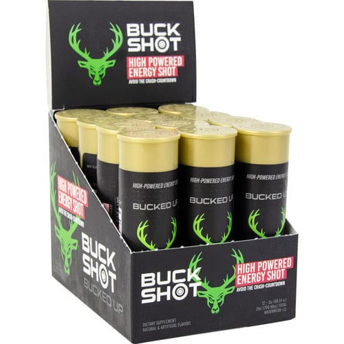 Bucked Up Buck Shot Watermelon 12 ea - Bucked Up