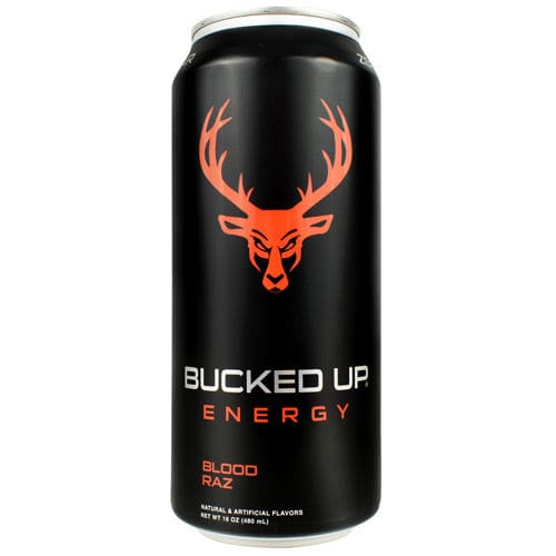 Bucked Up Energy Rtd Blood Raz 12 ea - Bucked Up