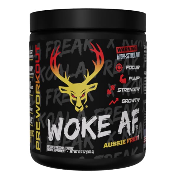 Bucked Up Woke AF Pre-Workout Aussie Fruit 30 Servings - Bucked Up