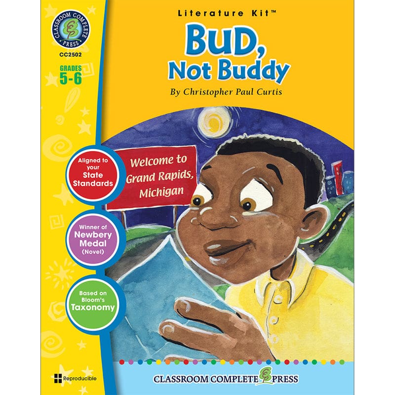 Bud Not Buddy Literature Kit (Pack of 3) - Literature Units - Classroom Complete Press