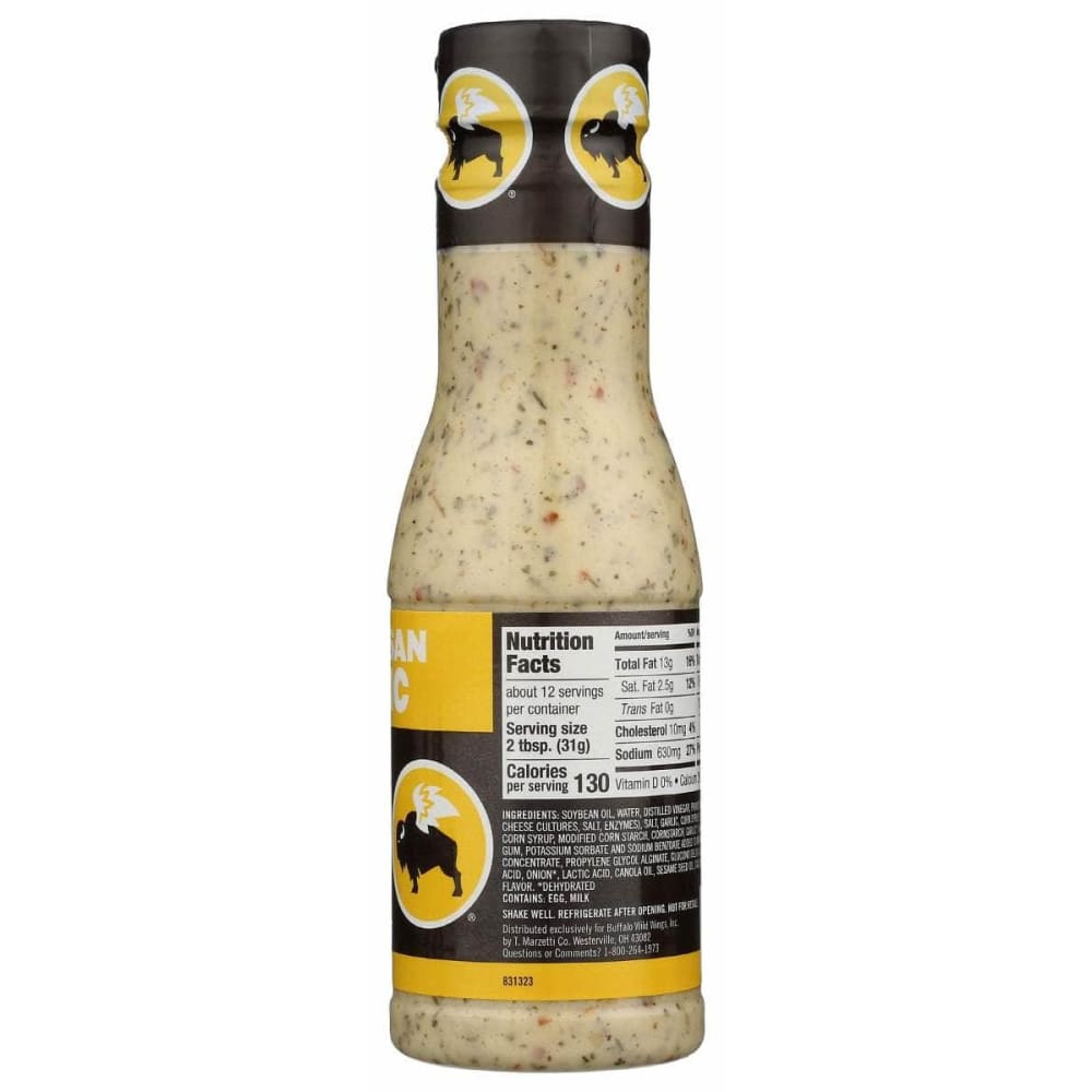 BUFFALO WILD WINGS Grocery > Meal Ingredients > Sauces BUFFALO WILD WINGS: Parmesan Garlic Sauce, 12 oz