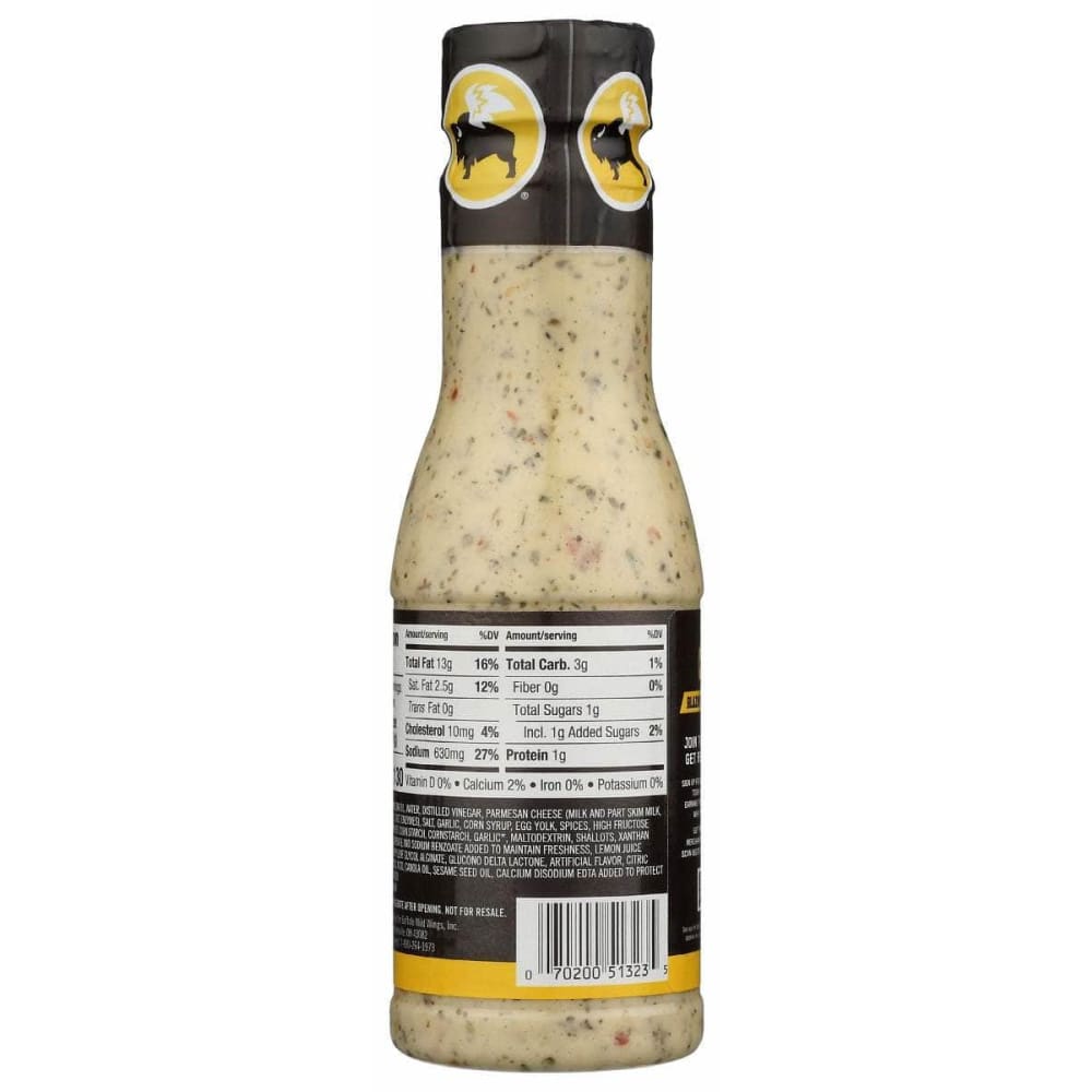 BUFFALO WILD WINGS Grocery > Meal Ingredients > Sauces BUFFALO WILD WINGS: Parmesan Garlic Sauce, 12 oz