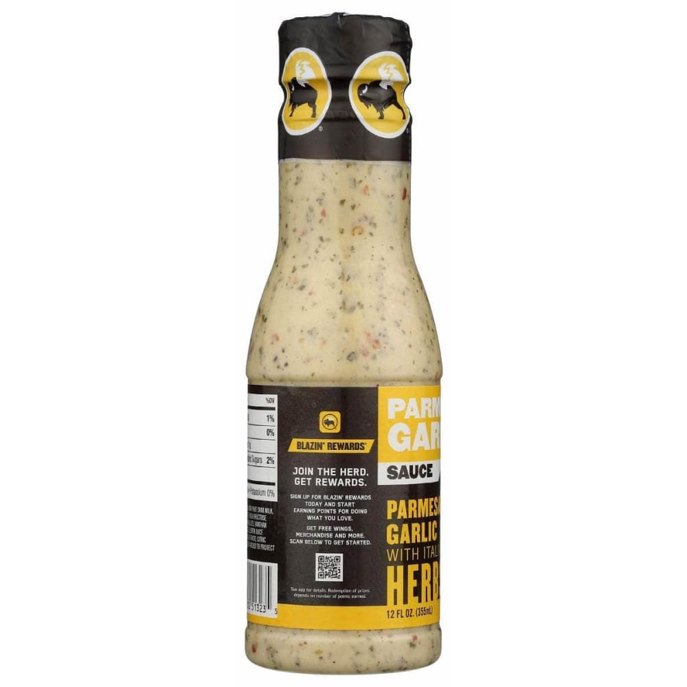 BUFFALO WILD WINGS Grocery > Meal Ingredients > Sauces BUFFALO WILD WINGS: Parmesan Garlic Sauce, 12 oz