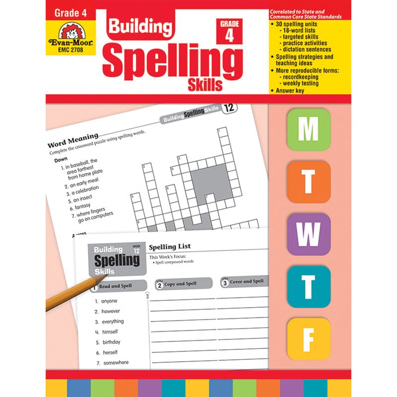 Building Spelling Skills Gr 4 - Spelling Skills - Evan-moor