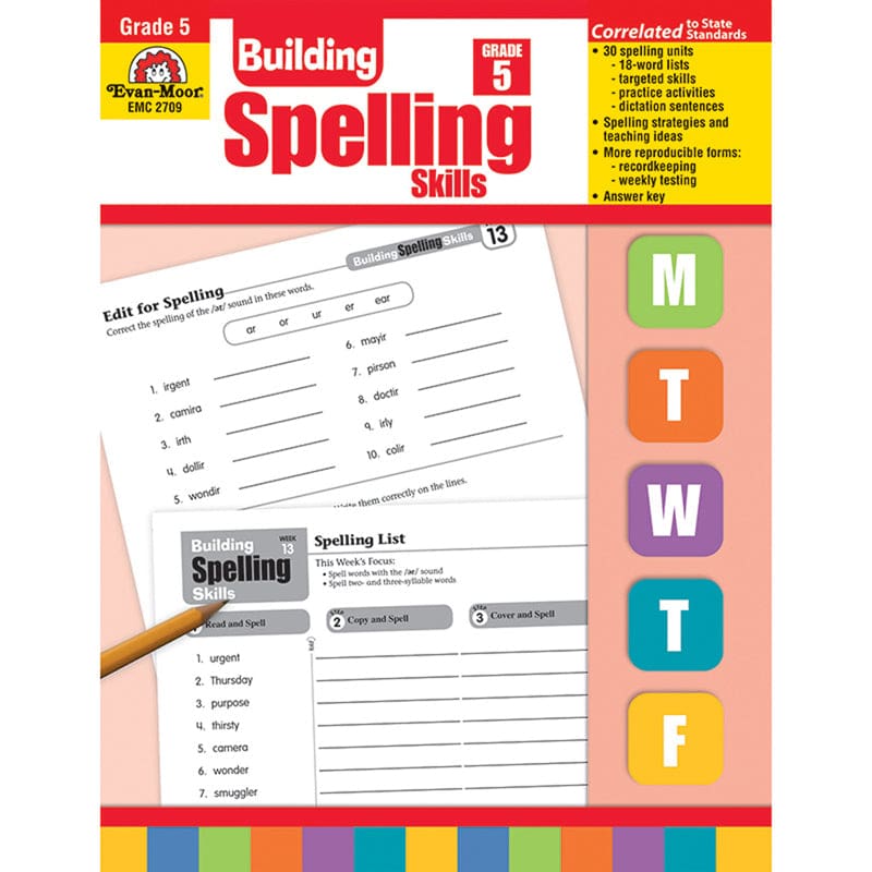 Building Spelling Skills Gr 5 - Spelling Skills - Evan-moor