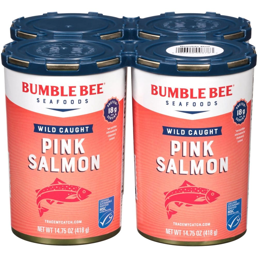 Bumble Bee Pink Salmon (14.75 oz. 4 pk.) - Canned Foods & Goods - Bumble Bee