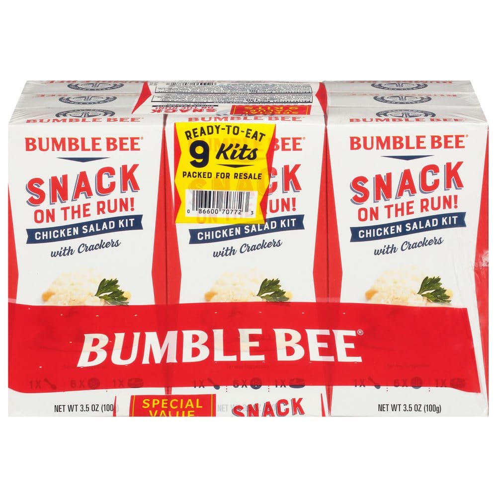 Bumble Bee Snack On The Run Chicken Salad Kits (3.5 oz. 9 pk.) - Canned Foods & Goods - Bumble Bee