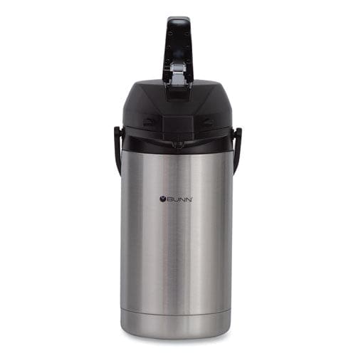 BUNN 3 Liter Lever Action Airpot Stainless Steel/black - Food Service - BUNN®