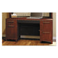 Bush Enterprise Collection Double Pedestal Desk 60 X 28.63 X 29.75 Harvest Cherry (box 2 Of 2) - Furniture - Bush®