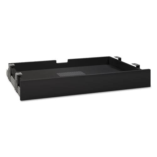 Bush Multi-purpose Drawer With Drop Front Metal 27.13w X 17.38d X 3.63h Black - Furniture - Bush®