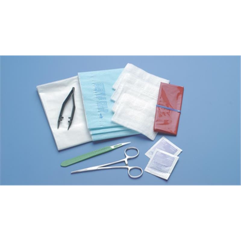 Busse Hospital Disposables Tray Incision & Drainage Case of 20 - Nursing Supplies >> Nursing Misc - Busse Hospital Disposables