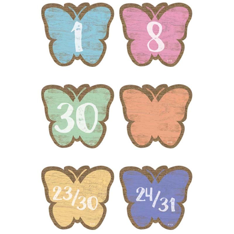 Butterflies Calendar Days Home Sweet Classroom (Pack of 12) - Calendars - Teacher Created Resources