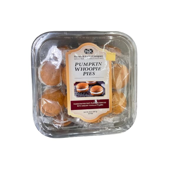 Byrnes & Kiefer Company Pumpkin Whoopie Pies 20 oz. - Byrnes & Kiefer Company