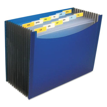 C-Line 13-pocket Expanding File 9.25 Expansion 13 Sections 1/6-cut Tabs Letter Size Blue - School Supplies - C-Line®