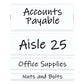 C-Line Clear Magnetic Label Holders Side Load 6 X 1 10/pack - Office - C-Line®