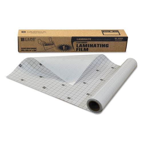 C-Line Cleer Adheer Self-adhesive Laminating Film 2 Mil 24 X 50 Ft Gloss Clear - Technology - C-Line®