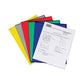 C-Line Poly Project Folders Letter Size Assorted Colors 25/box - School Supplies - C-Line®