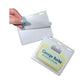 C-Line Self-laminating Magnetic Style Name Badge Holder Kit 3 X 4 Clear 20/box - Office - C-Line®