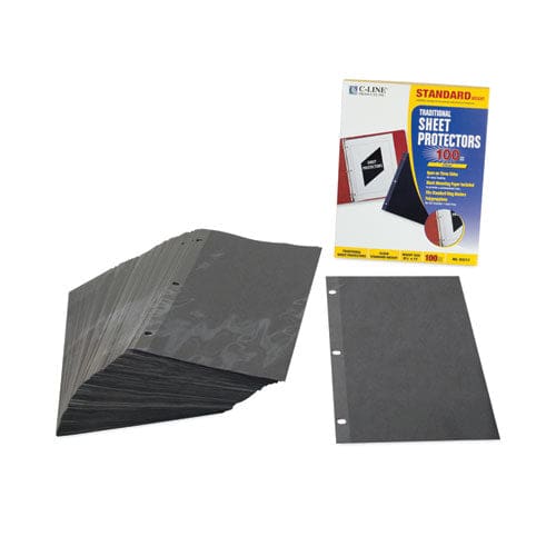 C-Line Traditional Polypropylene Sheet Protectors Standard Weight 11 X 8.5 100/box - School Supplies - C-Line®