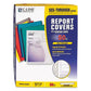 C-Line Vinyl Report Covers 0.13 Capacity 8.5 X 11 Clear/clear 50/box - School Supplies - C-Line®