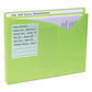 C-Line Write-on Poly File Jackets Straight Tab Letter Size Assorted Colors 10/pack - School Supplies - C-Line®