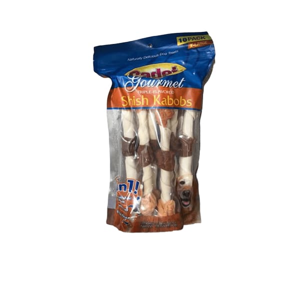 Cadet Gourmet Triple-Flavored Shish Kabobs, X-Large,  10pk. - ShelHealth.Com