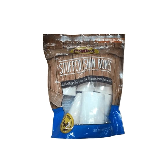 Cadet Peanut Butter Stuffed Shin Bones Dog Treats, 6 ct. - ShelHealth.Com