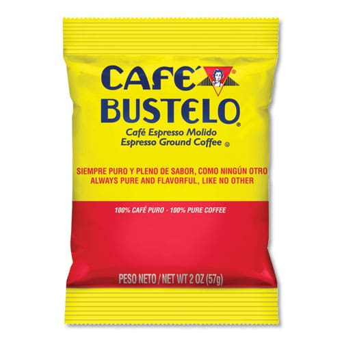 Café Bustelo Coffee Espresso 2oz Fraction Pack 30/carton - Food Service - Café Bustelo