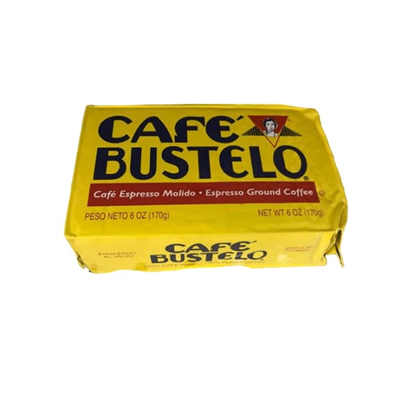 Café Bustelo Coffee Espresso Ground Coffee Brick, 6 Ounces - ShelHealth.Com