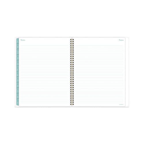 Cambridge Bali Weekly/monthly Planner Bali Leaf Artwork 11 X 8.5 Green/white Cover 12-month (jan To Dec): 2023 - School Supplies -