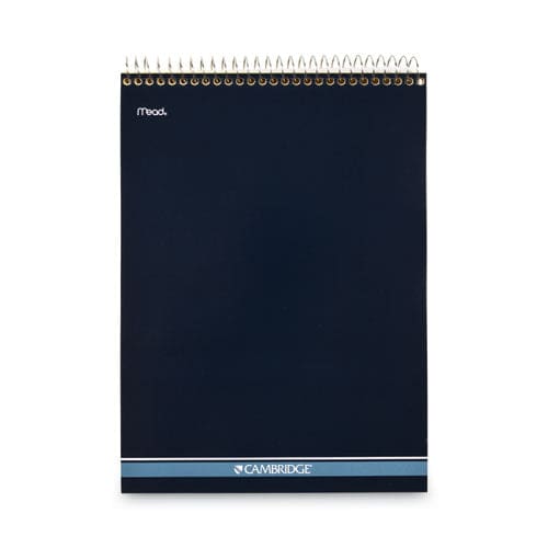 Cambridge Stiff-back Wire Bound Notepad Wide/legal Rule Canary/blue Cover 70 Canary-yellow 8.5 X 11.5 Sheets - School Supplies - Cambridge®