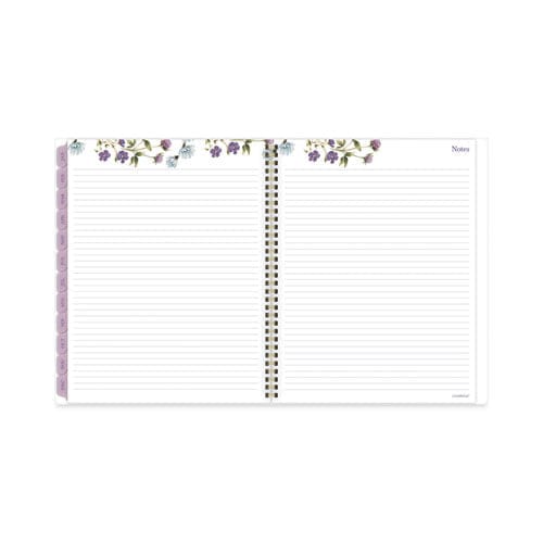 Cambridge Summer Garden Weekly/monthly Planner Summer Garden Artwork 11.8.5 X 5 Blue/green/purple Cover 12-month (jan To Dec): 2023 - School