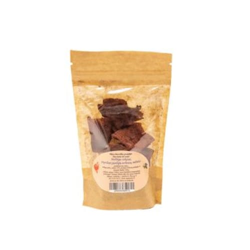 Candied Pumpkin with Blackcurrant Powder 3.53 oz. (100 g.) - Uogusultys.lt