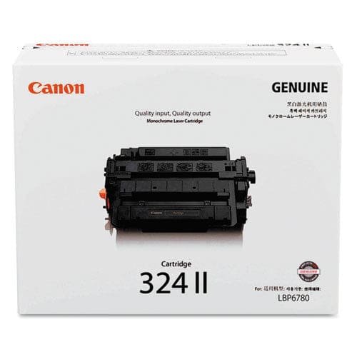 Canon 3482b003 (324ll) High-yield Toner 12,500 Page-yield Black - Technology - Canon®