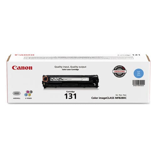 Canon 6271b001 (crg-131) Toner 1,500 Page-yield Cyan - Technology - Canon®