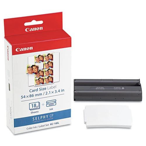 Canon 7740a001 (kc-18il) Ink/label Combo Black/tri-color - Technology - Canon®