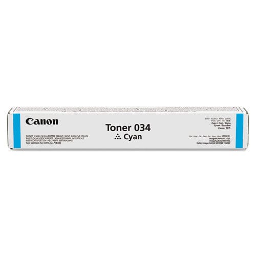 Canon 9453b001 (034) Toner 7,300 Page-yield Cyan - Technology - Canon®