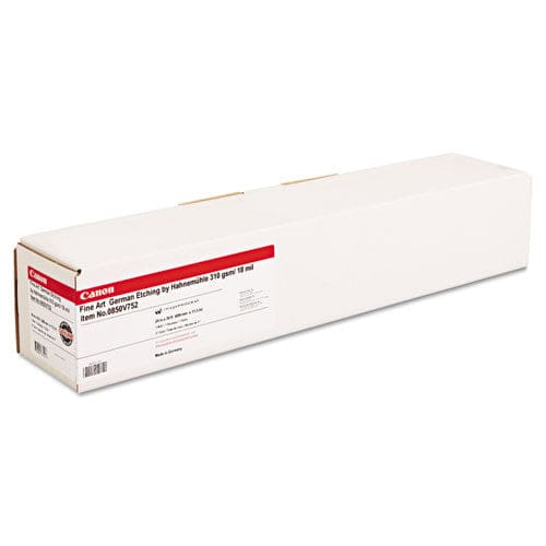 Canon German Etching By Hahnemuhle Paper 3 Core 18 Mil 24 X 39 Ft Textured White - School Supplies - Canon®