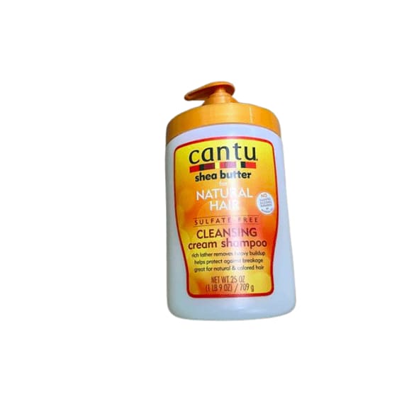 Cantu Natural Hair Shampoo Cleansing Cream 25 Ounce Pump - ShelHealth.Com