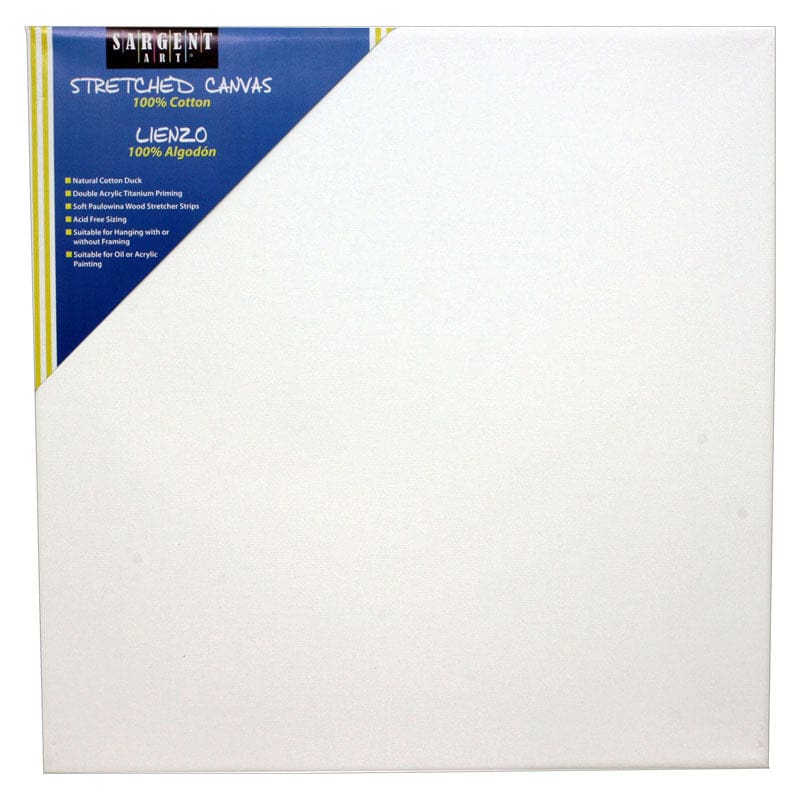 Canvas 12 X 12 (Pack of 8) - Canvas - Sargent Art Inc.