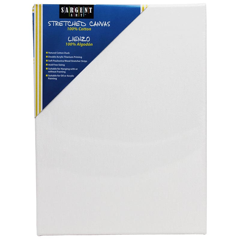 Canvas 9 X 12 (Pack of 10) - Canvas - Sargent Art Inc.