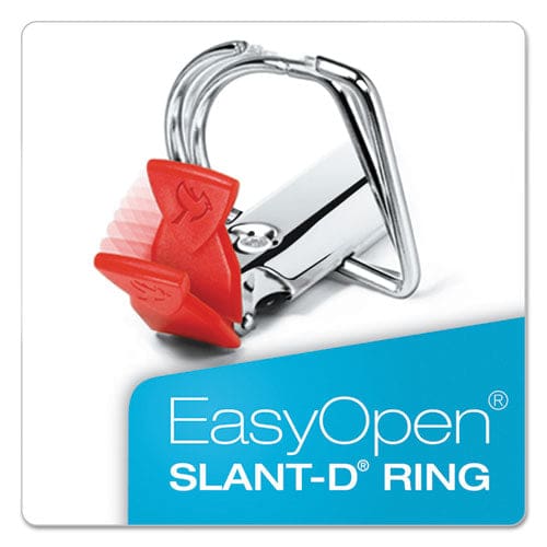 Cardinal Freestand Easy Open Locking Slant-d Ring Binder 3 Rings 3 Capacity 11 X 8.5 White - School Supplies - Cardinal®