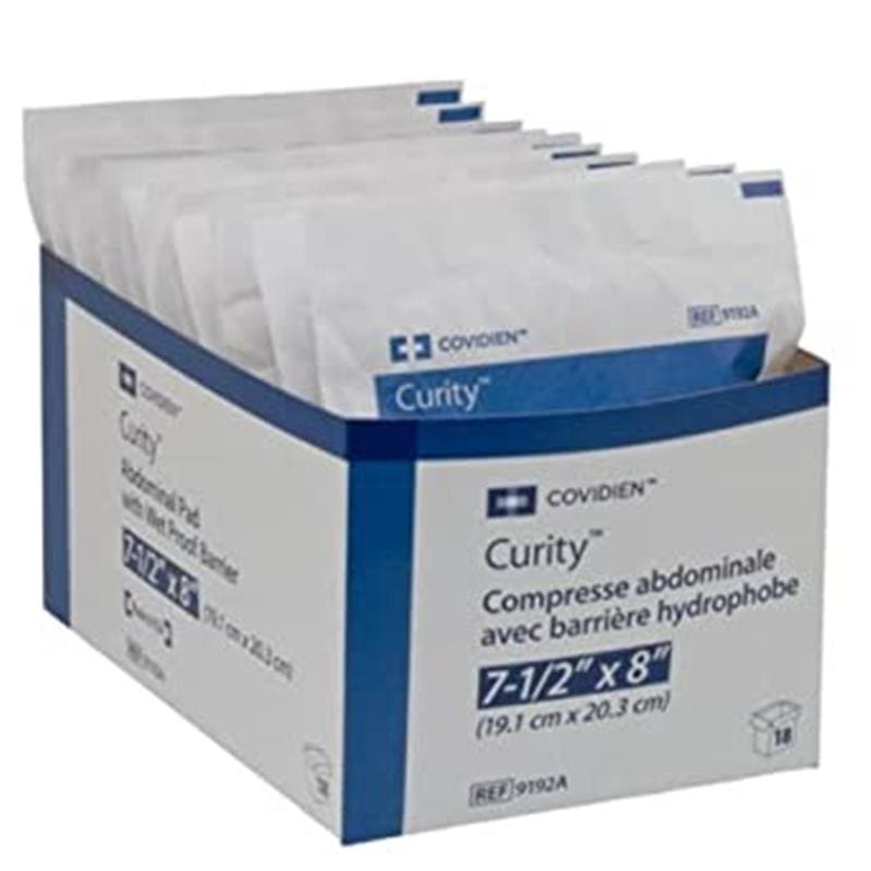 Cardinal Health Abd Pad 7-1/2 X 8 Sterile TR18 (Pack of 2) - Wound Care >> Basic Wound Care >> Gauze and Sponges - Cardinal Health