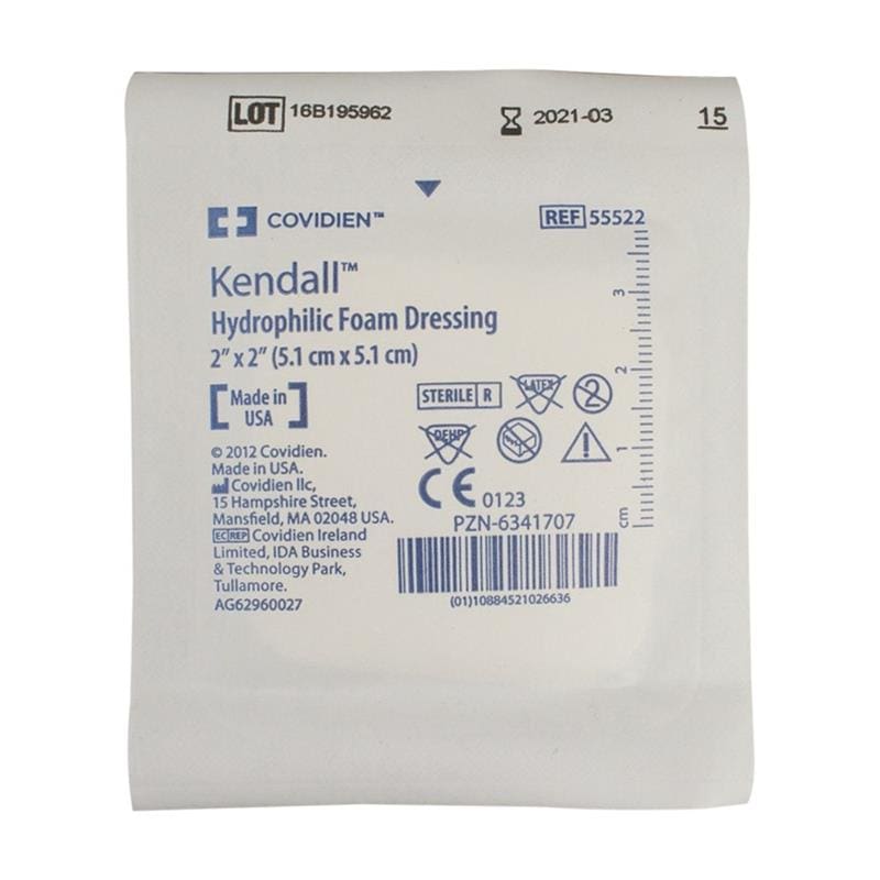 Cardinal Health Copa Foam Dressing 2 X 2 Non-Adh Box of 25 - Wound Care >> Advanced Wound Care >> Foam Dressings - Cardinal Health