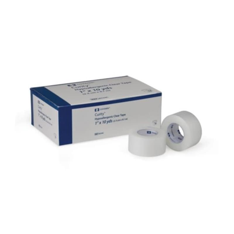 Cardinal Health Curity Clear Tape 2 X 10Yds Box of 6 - Wound Care >> Basic Wound Care >> Tapes - Cardinal Health