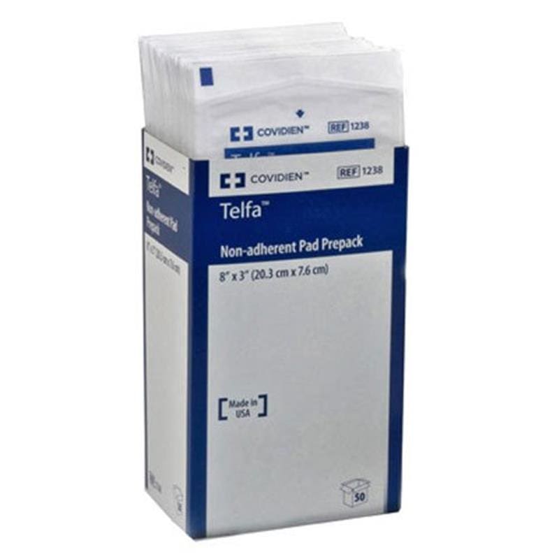 Cardinal Health Telfa 3 X 8 Non-Adherent Str Box of 50 - Wound Care >> Basic Wound Care >> Non Adherent - Cardinal Health