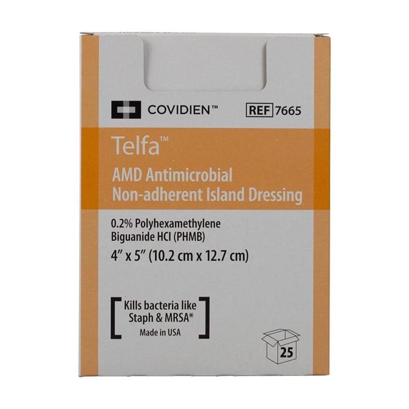 Cardinal Health Telfa Amd Island 4 X 5 Str TR25 - Wound Care >> Basic Wound Care >> Antimicrobial - Cardinal Health